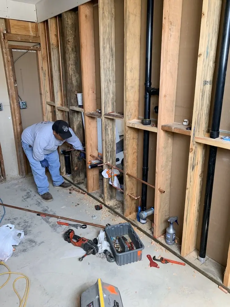 Commercial rough-in plumbing for Gas Line Repair in Willingboro